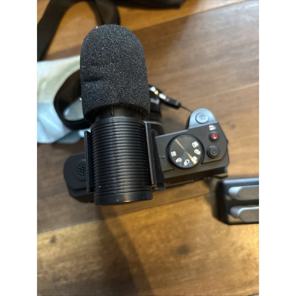 Ultra 4K Camera For Vlogging, Live Streaming, Has Sim Card, Wide Ang. Lens, Mic.